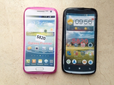 Силиконовый бампер для Lenovo S820