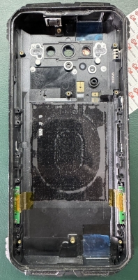 Задня кришка зі склом камери для Doogee V30T Original