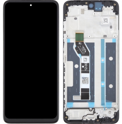 Дисплейний модуль в рамці для Motorola Moto G05 XT2523-3/Moto G15 XT2521-3/Moto E15 XT2523-6 Original