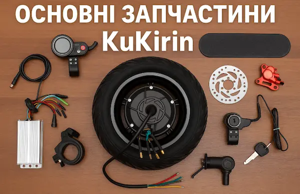 Основні запчастини KuKirin